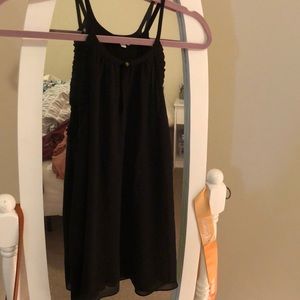 Black Naked Zebra blouse